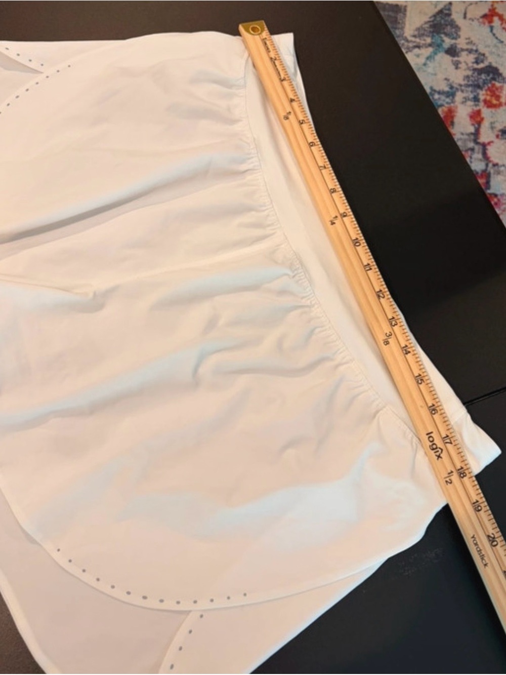 Lululemon Fast and Free Reflective Running Shorts | White | Size 14 - Picture 10 of 12